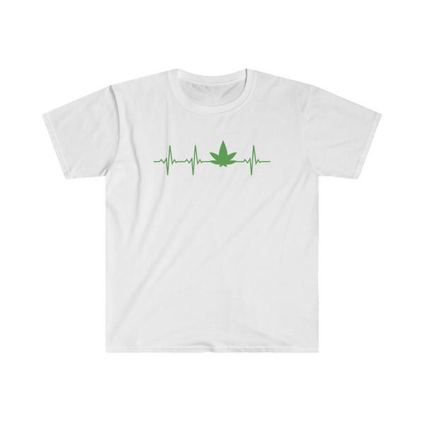 Weed Heartbeat-T-Shirt for Men - Canadian Fox