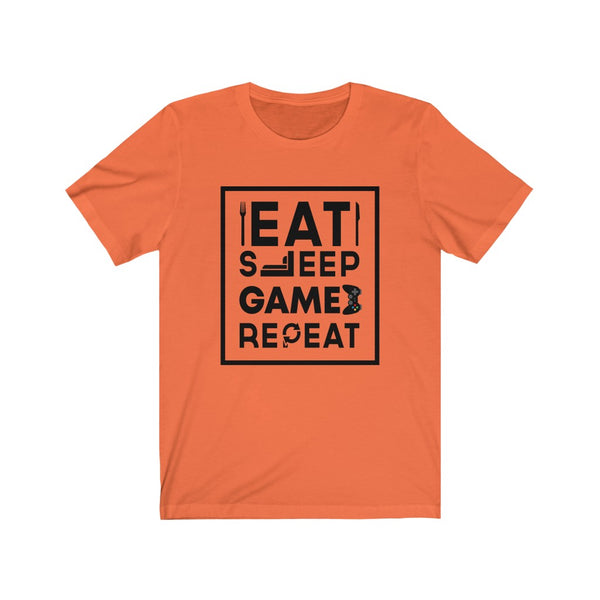Eat, Sleep, Game, Repeat-T-Shirt for Women - Canadian Fox