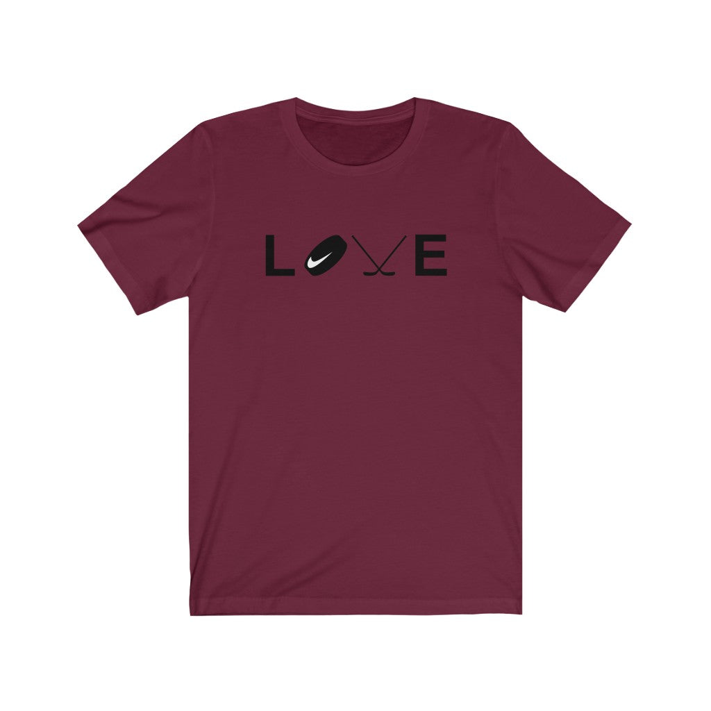 Hockey Love-T-Shirt for Women - Canadian Fox