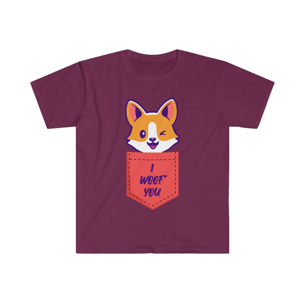 I Woof You-T-Shirt for Men - Canadian Fox