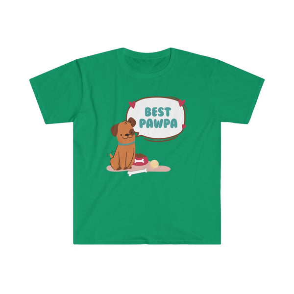 Best Pawpa - Dog-T-Shirt for Men - Canadian Fox