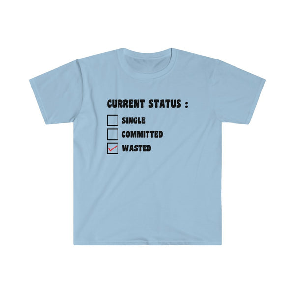 Current Status : Wasted-T-Shirt for Men - Canadian Fox