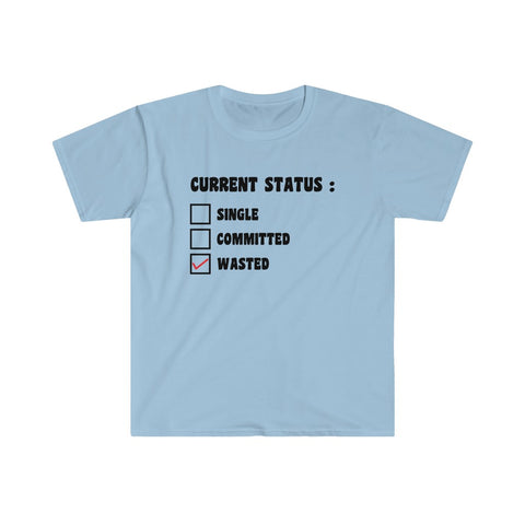 Current Status : Wasted-T-Shirt for Men - Canadian Fox