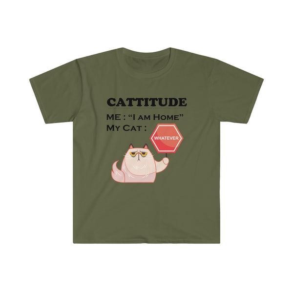 Cattitude-T-Shirt for Men - Canadian Fox