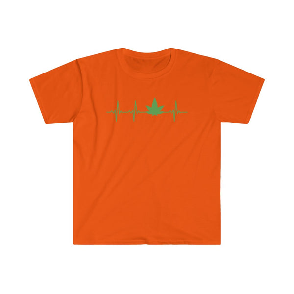 Weed Heartbeat-T-Shirt for Men - Canadian Fox