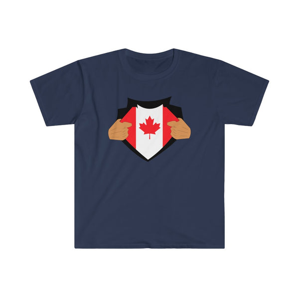 Canadian Superman-T-Shirt for Men - Canadian Fox