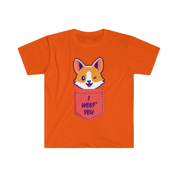 I Woof You-T-Shirt for Men - Canadian Fox