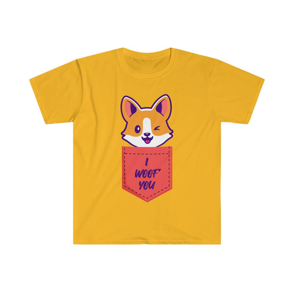 I Woof You-T-Shirt for Men - Canadian Fox