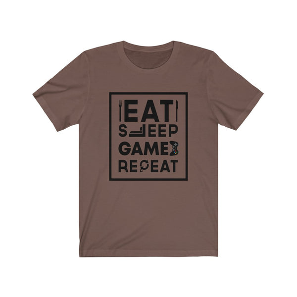 Eat, Sleep, Game, Repeat-T-Shirt for Women - Canadian Fox