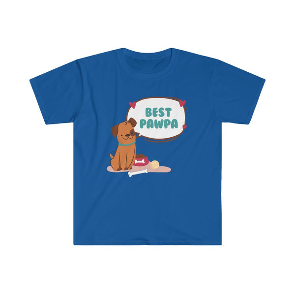 Best Pawpa - Dog-T-Shirt for Men - Canadian Fox