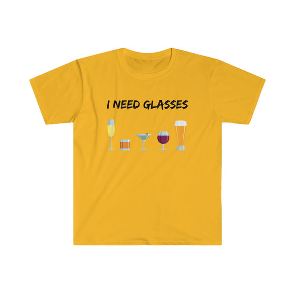 I Need Glasses-T-Shirt for Men - Canadian Fox