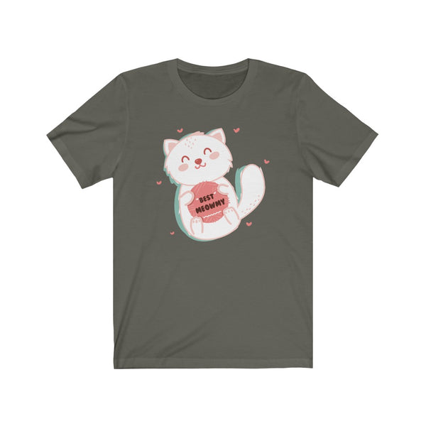 Best Meowmy - Cat-T-Shirt for Women - Canadian Fox