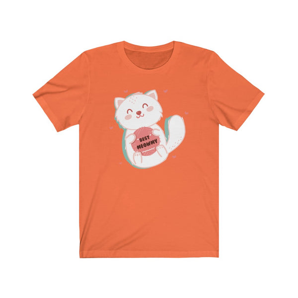 Best Meowmy - Cat-T-Shirt for Women - Canadian Fox