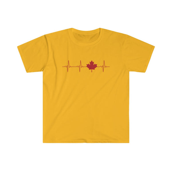 Canadian Heartbeat-T-Shirt for Men - Canadian Fox