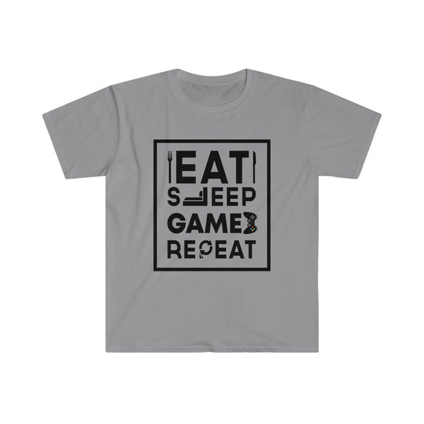 Eat, Sleep, Game, Repeat-T-Shirt for Men - Canadian Fox